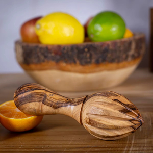 Wooden Manual Lemon <b>Reamer</b> Juicer Dishwasher Safe Kitchen Accessory - Product Image 1