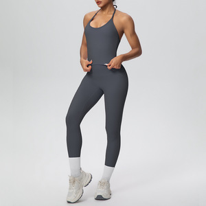 High Quality 2 Pieces Set Breathable Active Wears Quick Dry Yoga Set for Women Active Wear Gym Fitness Yoga Sets - Product Image 2