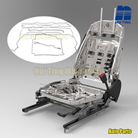 Mesin Pembengkok Kawat Baja Stainless Otomatis Penuh 14-Axis 3D CNC Double Head dengan Produktivitas Tinggi Huiting