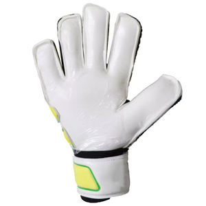 Gants de gardien de but personnalisés OEM, paume en cuir haute adhérence, protection des doigts imperméable, pour joueurs de football professionnels, unisexe - Product Image 2