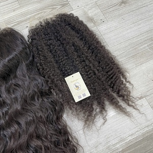 Cabello Humano Vietnamita Negro Natural de Alta Calidad, Cabello Ondulado Natural, Cierre de Encaje HD, Cabello Vietnamita Virgen, Peluca Suiza - Product Image 3