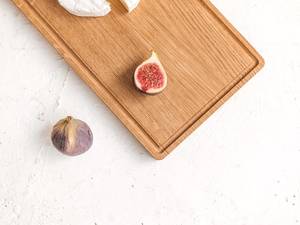 Planche à découper et à hacher en bois d'acacia naturel, planche à fromage et à pain en bois écologique pour la cuisine - Product Image 4