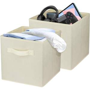 Cestas y contenedores de tela Chic de Vietnam para almacenamiento de regalos navideños - Product Image 1