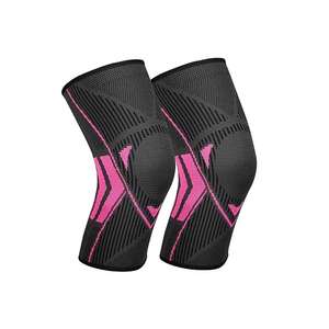 Nouvel Arrivage Genouillères de Compression Épaisses en Polyester Très Extensibles pour Musculation et Soutien Professionnel des Genoux - Product Image 1