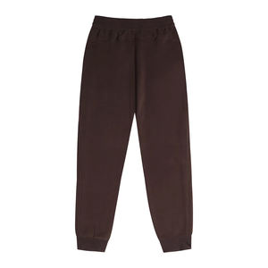 Pantalon de survêtement unisexe ample en molleton de coton épais avec cordon de serrage, style décontracté, pour universités, académies et écoles - Product Image 2