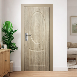 Portes d'hôtel 2026 de haute qualité en MDF revêtu, design ferme, étanches et résistantes à la chaleur, pour salles de bain et cuisines intérieures - Product Image 3