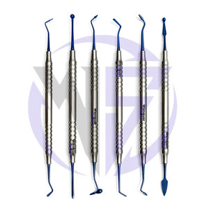 Instrumentos Dentales Restauradores de Doble Punta para Rellenos de Composite, Juego de 6 - Product Image 4