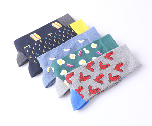 Calcetines Deportivos de Algodón Transpirables para Otoño, Calcetines Casuales con Logotipo Personalizado, Calcetines de Algodón Estampados, OEM, Marca Privada, Venta al Por Mayor - Product Image 4