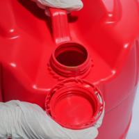 Bouteilles en plastique HDPE personnalisées de 18 L pour l'emballage de produits chimiques