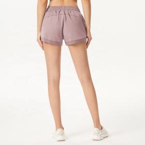 Shorts d'entraînement pour femmes de haute qualité respirant polaire taille élastique nouvelle mode décontracté Gym Fitness porter grande taille - Product Image 4