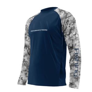 Camisas de pesca de camuflaje al por mayor con capucha camisas de pesca de manga larga sublimadas camisa de pesca Marshwear - Product Image 4