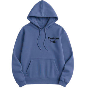 <b>Men's</b> Hoodies & Sweatshirts Custom Printed 100% Cotton Hooded Sweatshirts Wholesale For Winter Top - Product Image 1