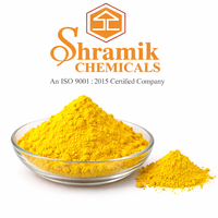 Shramik Chemical Jaune vif 18690 Poudre de colorant soluble dans les solvants organiques Pureté 100% Soluble dans l'huile MF C17H14N4O3 CAS 5601-29-6