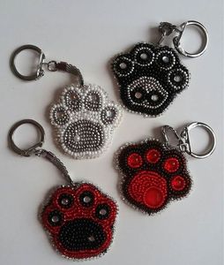 Classic Style Handmade Embroidery Beaded <b>Keychain</b> with Elegant Floral Embellishments Bohemian Design Eco-Friendly MD HANDICRAFTS - Product Image 2