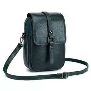 Bolsa de Cintura de Cuero para Artículos Personales y Necesidades de Viaje con Cierre de Cremallera, Ecológica, para Uso en Exteriores y con Correa Ajustable - Product Image 1