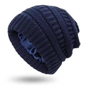 Gorros de lana unisex personalizados con logo para invierno, gorros tipo beanie con logo bordado personalizado, gorro cálido personalizado OEM 2026 - Product Image 3