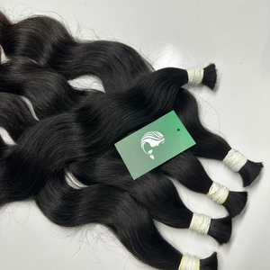 100% humain vietnamien coloré Ombre Remy Extension de cheveux meilleure qualité brut Double dessiné en vrac Extensions de cheveux avec commande d'échantillon - Product Image 4