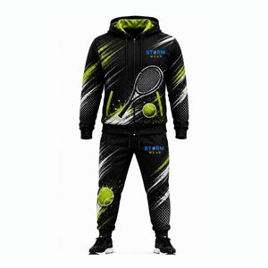 Survêtement de sport personnalisé sur mesure, design personnalisé, sublimation premium, survêtement de jogging, logo personnalisé, survêtement pour joueurs de tennis - Product Image 5