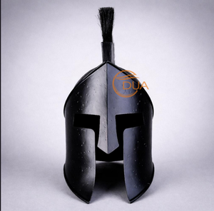 Disfraz de Guerrero Romano Griego Medieval con Casco de la Película 300, Color Negro Pulido, para Navidad - Product Image 2