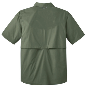 Camisa de Pesca y Caza Personalizada para Hombre, de Manga Corta, con Dos Bolsillos, Protección Solar UPF 35, Transpirable y de Secado Rápido - Product Image 6