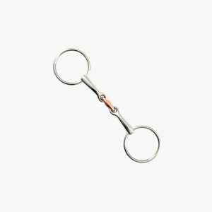 ห่วงคล้องคอแบบหลวมทำจากสแตนเลสสตีล พร้อมปากกัดแบบมีห่วงทองแดง - Product Image 4