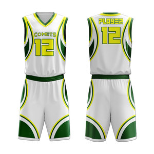 Ensemble d'uniformes de basketball personnalisés à dégradé – Maillot sans manches et short imprimés par sublimation avec nom et numéro d'équipe – Tenue de sport - Product Image 4
