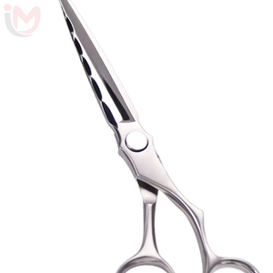 กรรไกรตัดผมมืออาชีพ สแตนเลส ใบมีดคม ด้ามยาว สำหรับคนถนัดขวา - Product Image 4