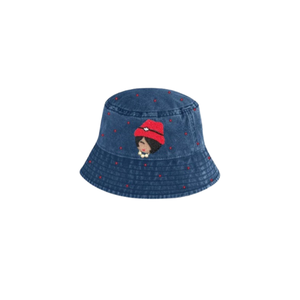 Sombrero de Sol para Deportes al Aire Libre, de Verano, de Pana y Mezclilla, Estilo Casual, Tipo Pescador, Hecho a Mano, para Hombre y Mujer, con Parches de Princesa, Borde Ancho, Personalizado - Product Image 1