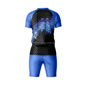 Ropa deportiva de fútbol para hombres, camiseta de fútbol juvenil personalizada con logotipo y números, uniforme de fútbol sublimado 2025 - Product Image 2