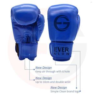 ถุงมือมวยที่ขายดีที่สุดผสมหนังต่อสู้กับข้อมือสนับสนุนสีดำขายส่งส่วนบุคคล OEM - Product Image 5