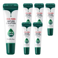 Baume à lèvres hydratant Farmstay Cica Farm Nature Solution 10g 6 unités – Ingrédients à base de plantes en promotion - Product Image 1