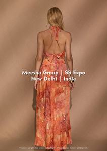 Vestido Largo de Verano para Mujer, Estilo Boho, Cuello Halter, Espalda Descubierta, Plisado, Estampado Floral, Cintura Imperio, para Playa - Surtido - Product Image 4