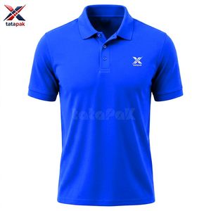 Sport Plus Size Anti-Wrinkle Solid Embroidered Custom Men's Casual for <b>Shirts</b> Polyester/Cotton Golf Wholesale - Product Image 5