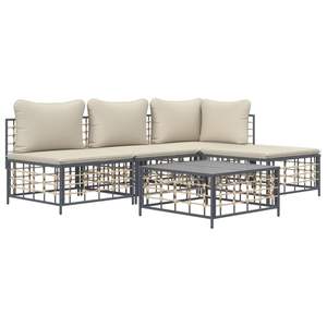 Conjunto de Muebles de Jardín Color Antracita - Product Image 3