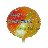 Ballons en feuille de 18 pouces, décoration de fête sur le thème du premier anniversaire pour garçons et filles, fête prénatale, bébé de 1 an, fournitures pour bébés