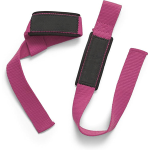 Correas de Levantamiento de Pesas Antibacterianas Rosadas de Tela Antideslizante, Unisex, Tendencia en el Gimnasio - Product Image 3