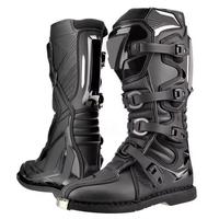 Bottes de motocross unisexes imperméables et respirantes en matériau personnalisé, logo personnalisé, service OEM pour moto et course automobile