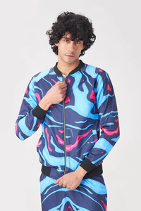 Ensemble de survêtement 2 pièces pour homme avec logo personnalisé, vêtements de sport à capuche, manches longues, fermeture éclair intégrale, pour la course à pied et le jogging - Product Image 6