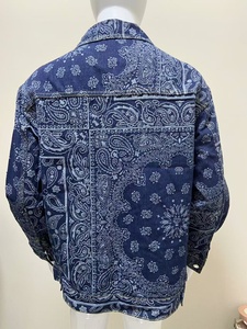 Chaqueta vaquera personalizada vintage con bordado y estampado para hombre y mujer, informal, holgada y cómoda, chaqueta vaquera sencilla. - Product Image 6