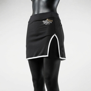 Nuevos Diseños: Minifalda Deportiva de Cintura Alta con Abertura Alta, Transpirable, de Spandex de Secado Rápido, con Pantalones Cortos Integrados - Product Image 4