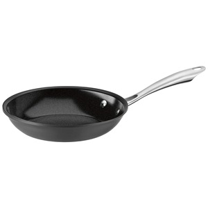 Round Aluminum Frying <b>Pan</b> With Stainless Steel <b>Handle</b> Nonstick PTFE Coating For Gas And Induction Cooker Hand Wash Only - Product Image 3