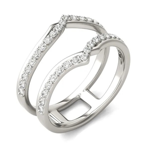 Bague de fiançailles de luxe en or blanc 10 carats certifiée IGI avec diamant de laboratoire de 2 carats, taille brillant rond, clarté VS1, couleur E - Product Image 5