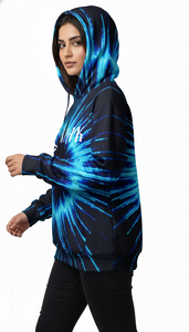 Sudadera con Capucha Unisex Extra Grande de Moda para Invierno, con Bordado y Sublimación, Estampado Completo, Tela Suave, Ideal para la Moda Urbana Diaria - Product Image 4