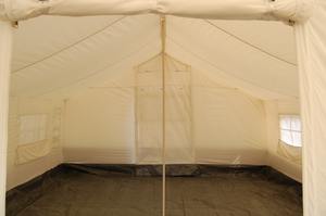 Carpa familiar conectable de polialgodón, impermeable e ignífuga, opcionalmente fabricada en Pakistán para fines humanitarios. - Product Image 6