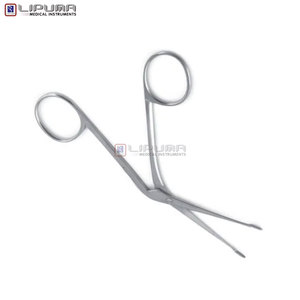 Instrumento Quirúrgico de Precisión para Otorrinolaringología e Instrumentos Médicos Microquirúrgicos, Pinzas para Oídos con Punta Delicada de 2 mm x 5 mm - Product Image 3