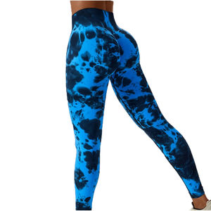 Leggings Deportivos al Por Mayor, OEM, Sin Costuras, Estilo Urbano, Alta Calidad, Transpirables, Cintura Media, Levanta Glúteos, Elásticos, Hasta la Rodilla - Product Image 6