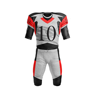 Ensemble d'uniformes de football américain personnalisés avec nom, numéro et logo, pour l'entraînement, la pratique et les tournois, vêtements d'équipe - Product Image 2