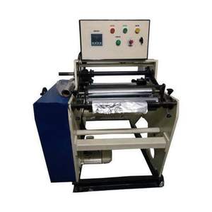 Machine semi-automatique de rembobinage de film alimentaire pour la fabrication de rouleaux de papier aluminium et de film étirable, production à haute vitesse, faible consommation d'énergie - Product Image 2