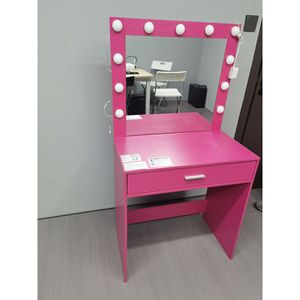 Grande Toeletta con Specchio e Luci Regolabili, Cassettiera a 1 Livello e Specchio con Luci a 3 Modalità - Tavoli da Trucco - Product Image 4