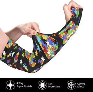 Mangas de Ciclismo Personalizadas Unisex de Talla Grande, Transpirables, Ligeras, de Secado Rápido, Protección UV, 100% Nailon - Product Image 3